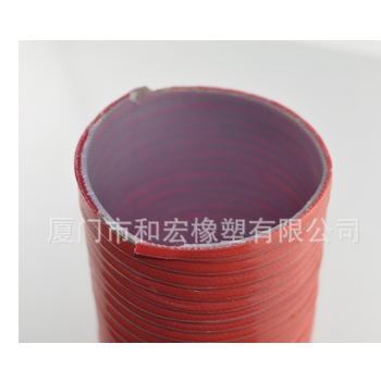 直銷夾布夾線硅膠管 大口徑夾布夾線硅膠鋼絲管 汽車夾布硅膠管
