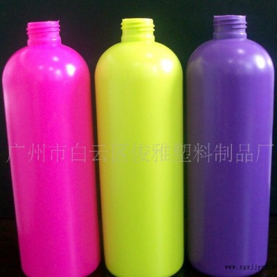 定制475MLLDPE軟性絲印洗護系列塑料瓶品質保證
