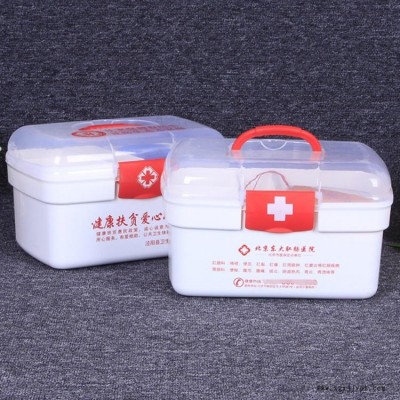 紅素廣告醫(yī)藥箱 促銷(xiāo)禮品急救箱 500件起訂不單獨(dú)零售