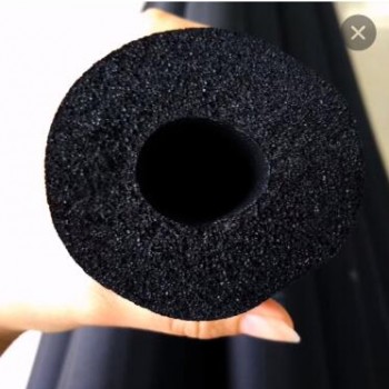 隔熱橡塑保溫套管 空調管道保溫棉管 開口式鋁箔自粘橡塑海綿管