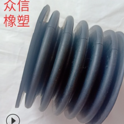 廠家供應橡膠波紋管防塵套伸縮防塵套 機械密封橡膠套