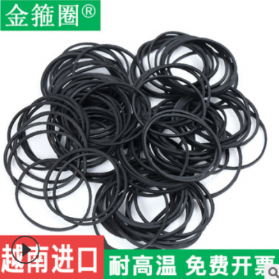 包郵38*1.4黑色廠家直銷越南橡皮筋橡膠圈橡皮圈牛皮筋綁假發
