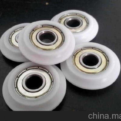 608包塑滑輪，移門滑輪，塑料滑輪，Y型滑輪