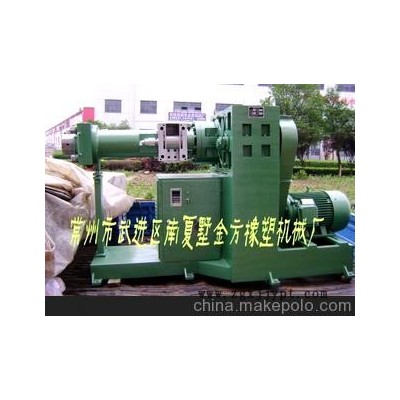 115型變頻調(diào)速冷喂料橡膠擠出機。6；1 8；1