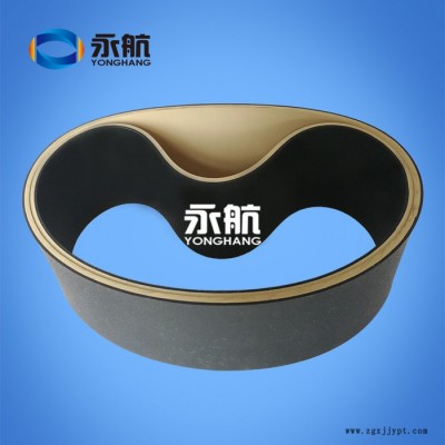 純橡膠無縫平皮帶 牛筋色原色橡膠帶 印刷輸紙帶 ATN機皮帶
