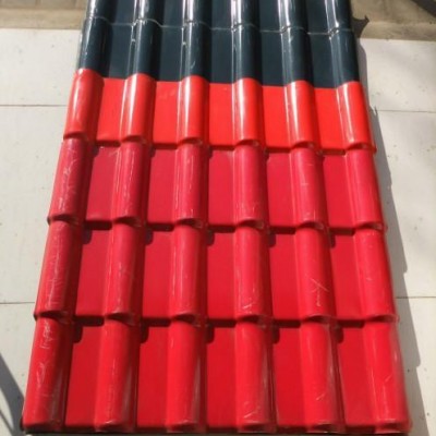高耐候ASA合成樹(shù)脂瓦 仿古瓦 塑料瓦 3mm厚屋頂輕質(zhì)瓦