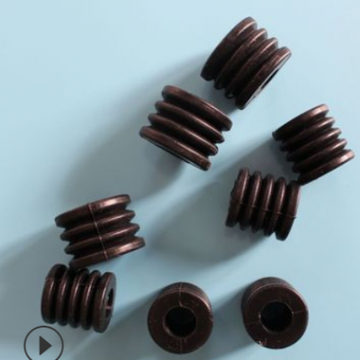 江浙滬工廠批發 10*20*20mm黑色減震橡膠柱 丁晴圓形防震橡膠柱子