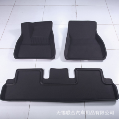 無錫廠家供應小鵬P7TPE模壓3D汽車腳墊