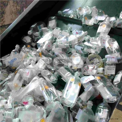 醫用一次性PP輸液瓶去塞機 PP點滴瓶集中回收處置設備