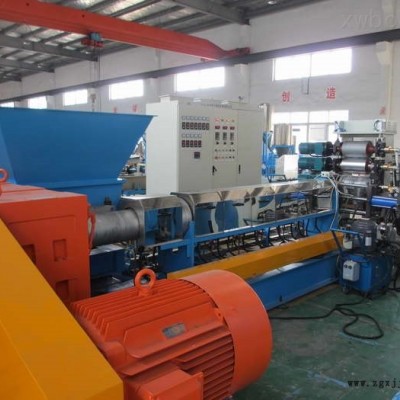 橡膠跑道板材擠出機，橡膠板材擠出機